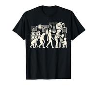 Graphique d'analyse du comportement Professionnel de l'évolution du thérapeute T-Shirt