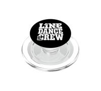 Graphique Danse en Ligne Western Chapeau Cowboy PopSockets PopGrip pour MagSafe