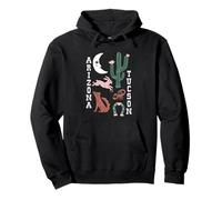 Graphique d'art Folklorique du sud-Ouest du désert Tucson Arizona Sweat à Capuche