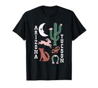 Graphique d'art Folklorique du sud-Ouest du désert Tucson Arizona T-Shirt