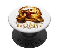 Graphique d'arts Martiaux Chi Gong PopSockets PopGrip Adhésif