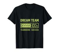 Graphique de Barre de Progression Dream Team 100% Success T-Shirt