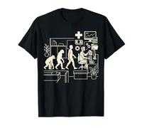 Graphique de Bureau de santé Amusant de Medical Biller Evolution T-Shirt