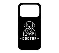 Graphique de carrière médicale Minimal pour Les médecins canins Coque pour iPhone 17 Pro