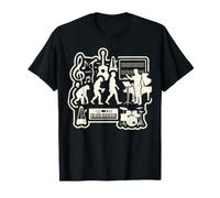 Graphique de Chef d'orchestre évolution de Professeur de Musique T-Shirt