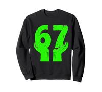 Graphique de Chiffres en Gras Alpha Gen 6 7 Mindset Sweatshirt