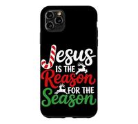 Graphique de Citation Jesus is The Reason Faith pour la Saison chrétienne Coque pour iPhone 11 Pro Max