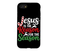 Graphique de Citation Jesus is The Reason Faith pour la Saison chrétienne Coque pour iPhone SE (2020) / 7/8