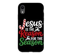 Graphique de Citation Jesus is The Reason Faith pour la Saison chrétienne Coque pour iPhone XR