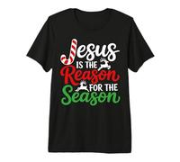Graphique de Citation Jesus is The Reason Faith pour la Saison chrétienne T-Shirt Haut de Gamme