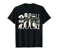Graphique de Codage d'évolution Full Stack Developer T-Shirt