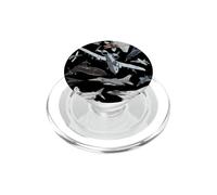 Graphique de Combattants furtifs supersoniques à Jets Multiples PopSockets PopGrip pour MagSafe