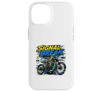 Graphique de Conduite électrique de Rupture de Signal Coque pour iPhone 14