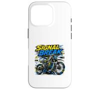 Graphique de Conduite électrique de Rupture de Signal Coque pour iPhone 16 Pro