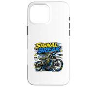 Graphique de Conduite électrique de Rupture de Signal Coque pour iPhone 16 Pro Max