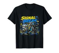 Graphique de Conduite électrique de Rupture de Signal T-Shirt