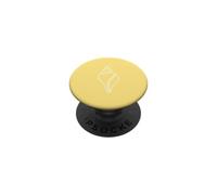 Graphique de Contour Marin de Coquille de conque Simple PopSockets PopGrip Adhésif