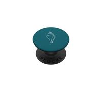 Graphique de Contour Marin de Coquille de conque Simple PopSockets PopGrip Adhésif