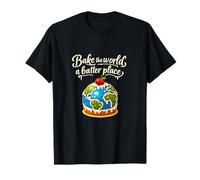 Graphique de Cuisine Bake The World a Batter Place T-Shirt