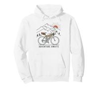 Graphique de Cyclisme de Montagne Gravel Bike Bikepacking Sweat à Capuche