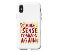 Graphique de déclaration de rationalité spirituelle Coque pour iPhone X/XS