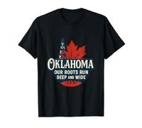 Graphique de fierté de Oklahoma Roots Run Deep and Wide T-Shirt
