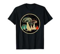 Graphique de film UFO rétro de science-fiction T-Shirt