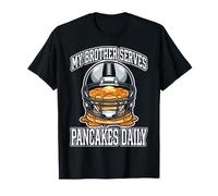 Graphique de Football Quotidien de Mon frère Sert des crêpes T-Shirt