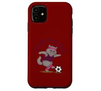 Graphique de Football You've Got to Be Kicking Me Cat Coque pour iPhone 11