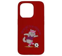 Graphique de Football You've Got to Be Kicking Me Cat Coque pour iPhone 15 Pro