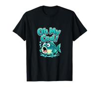 Graphique de Jeu de Mots gastronomique Oh My Cod Poisson Sarcelle T-Shirt