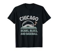 Graphique de la Chicago Beans Blues Baseball City Pride T-Shirt