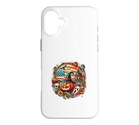 Graphique de la Culture américaine Esprit d'halloween - S28 Coque pour iPhone 16 Plus