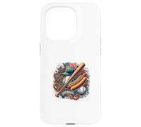 Graphique de la Culture de l'esprit du Baseball américain - S28 Coque pour iPhone 15 Pro