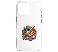 Graphique de la Culture de l'esprit du Baseball américain - S28 Coque pour iPhone 16 Pro