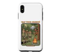 Graphique de la Nature Humoristique Eat Your Greens Bigfoot Camping Coque pour iPhone XS Max
