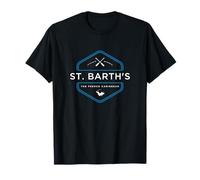 Graphique de la plage de Saint-Barth T-Shirt
