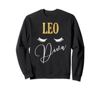 Graphique de la Reine d'anniversaire du Zodiaque Lion Diva Sweatshirt