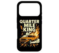 Graphique de la Voiture de Course Quarter Mile King Drag Coque pour iPhone 17 Pro
