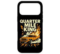 Graphique de la Voiture de Course Quarter Mile King Drag Coque pour iPhone 17 Pro Max