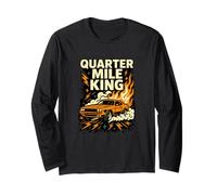 Graphique de la Voiture de Course Quarter Mile King Drag Manche Longue