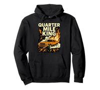 Graphique de la Voiture de Course Quarter Mile King Drag Sweat à Capuche