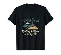 Graphique de l'équipe de randonnée Resting Hillface in Progress T-Shirt