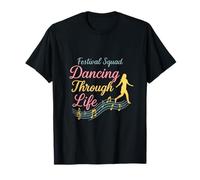 Graphique de l'équipe du Festival Dancing Through Life T-Shirt