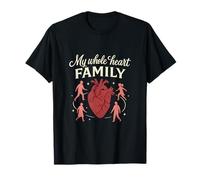 Graphique de l'escouade Heartbeat de My Whole Heart Family T-Shirt