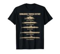 Graphique de l'histoire des sous-Marins T-Shirt