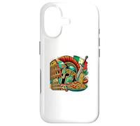 Graphique de l'histoire et de la Cuisine Italienne - S29 Coque pour iPhone 17