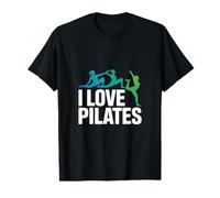 Graphique de Motivation d'entraînement I Love Pilates T-Shirt Graphique avec Valeur