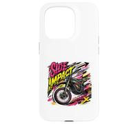 Graphique de Mouvement électrique à Impact latéral Coque pour iPhone 15 Pro
