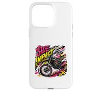 Graphique de Mouvement électrique à Impact latéral Coque pour iPhone 15 Pro Max